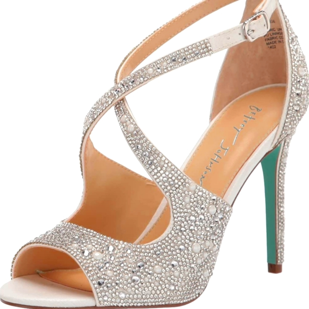 Blue by Betsey Johnson Sage Embellished heel